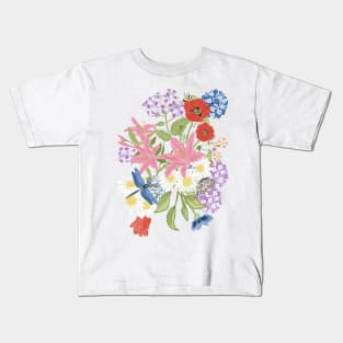 Flower Bouquet Kids T-Shirt